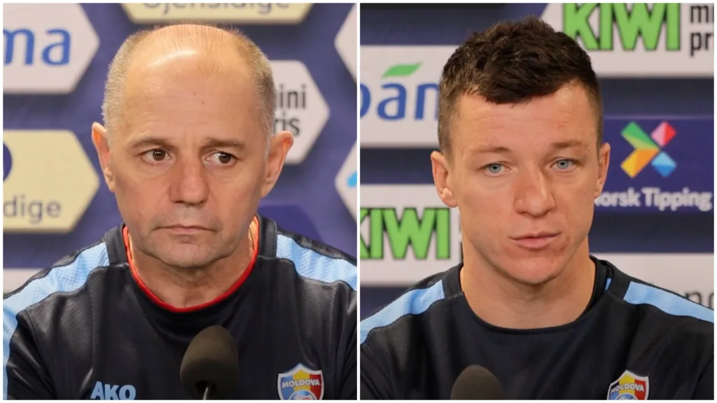 🎥 „Vom aștepta șansa noastră”. Serghei Cleșcenco și Vadim Rață despre meciul împotriva Norvegiei